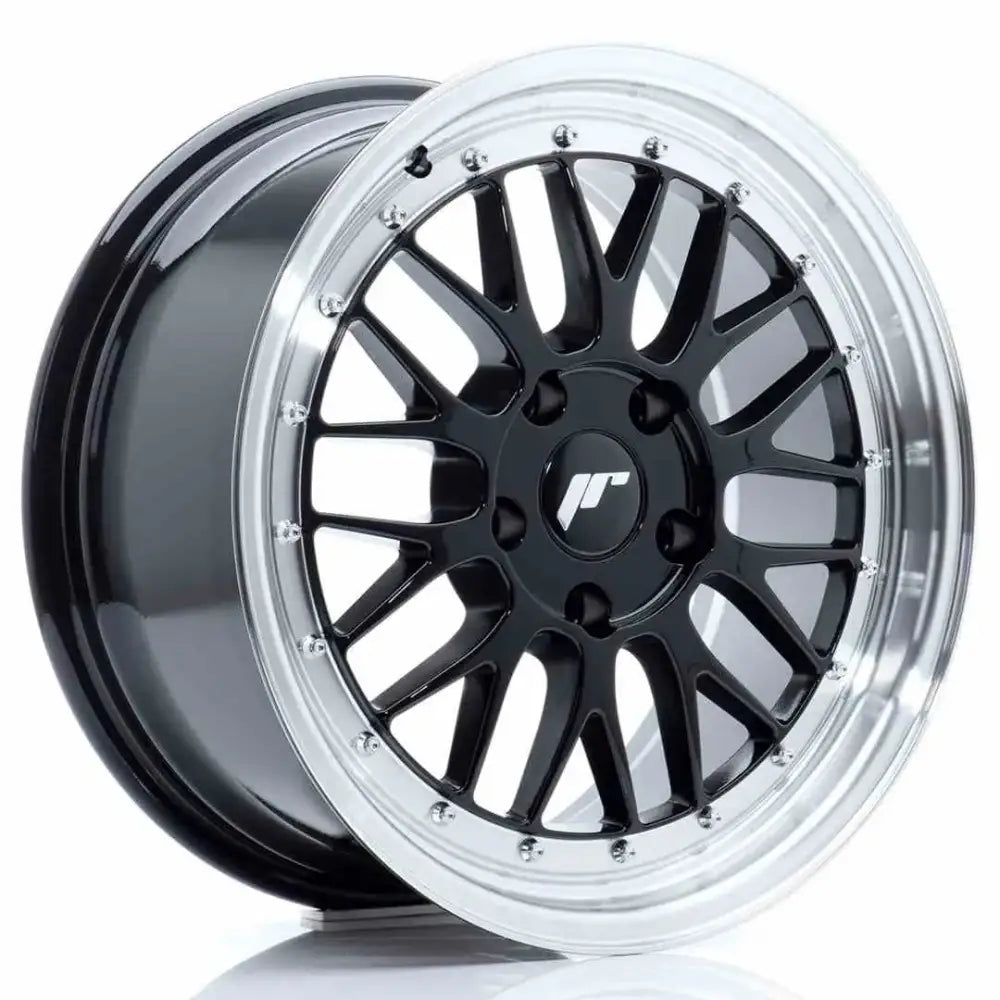 Felg Japan Racing Jr23 17x8 Et35 5x100 Gloss Black W/machined Lip