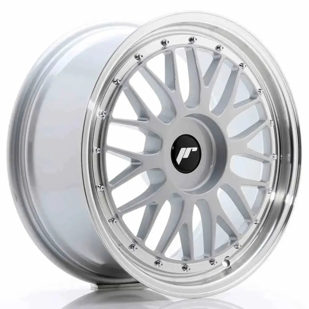 Felg Japan Racing Jr23 18x8 Et30-45 Blank Hyper Silver W/machined Lip - 1