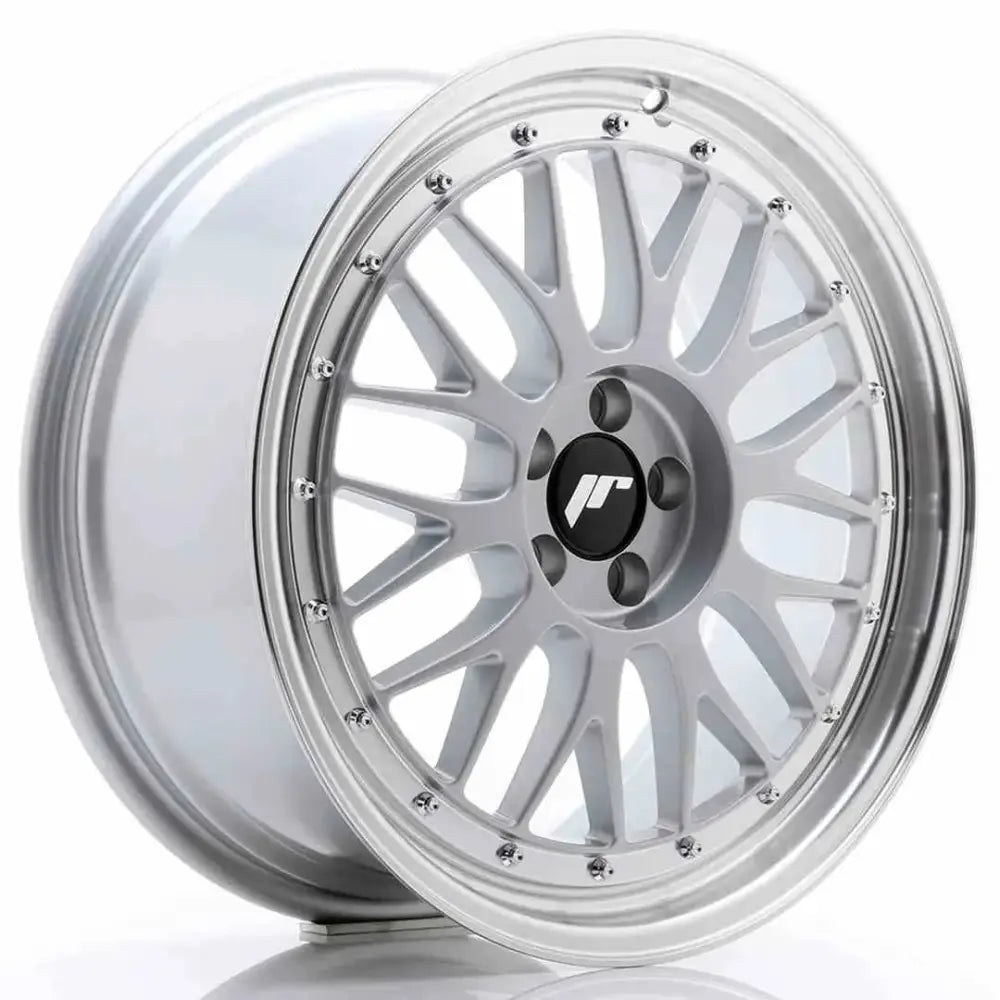 Felg Japan Racing Jr23 18x8 Et35 5x100 Hyper Silver W/machined Lip - 1