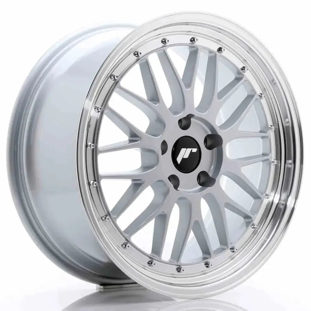 Felg Japan Racing Jr23 19x8,5 Et35 5x112 Hyper Silver W/machined Lip - 1