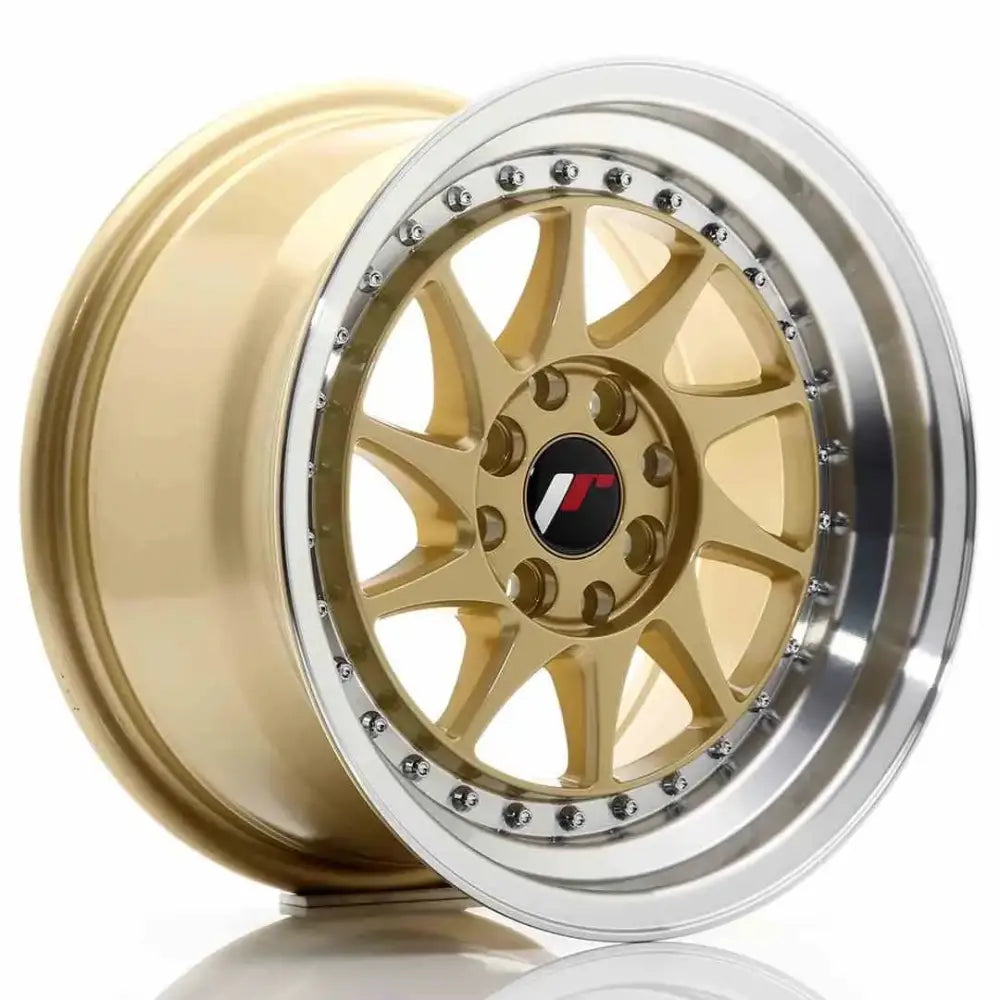 Felg Japan Racing Jr26 15x8 Et25 4x100/108 Gold - 1