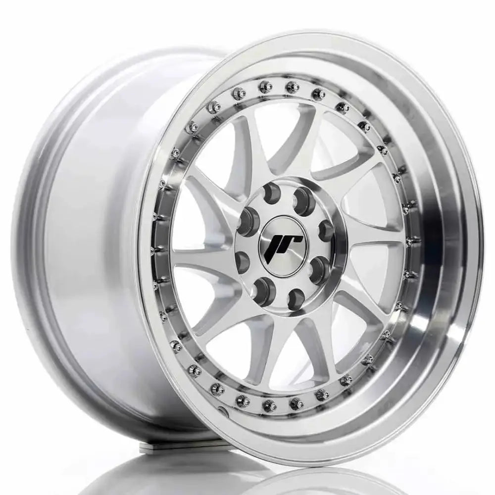 Felg Japan Racing Jr26 15x8 Et25 4x100/108 Machined Sil - 1