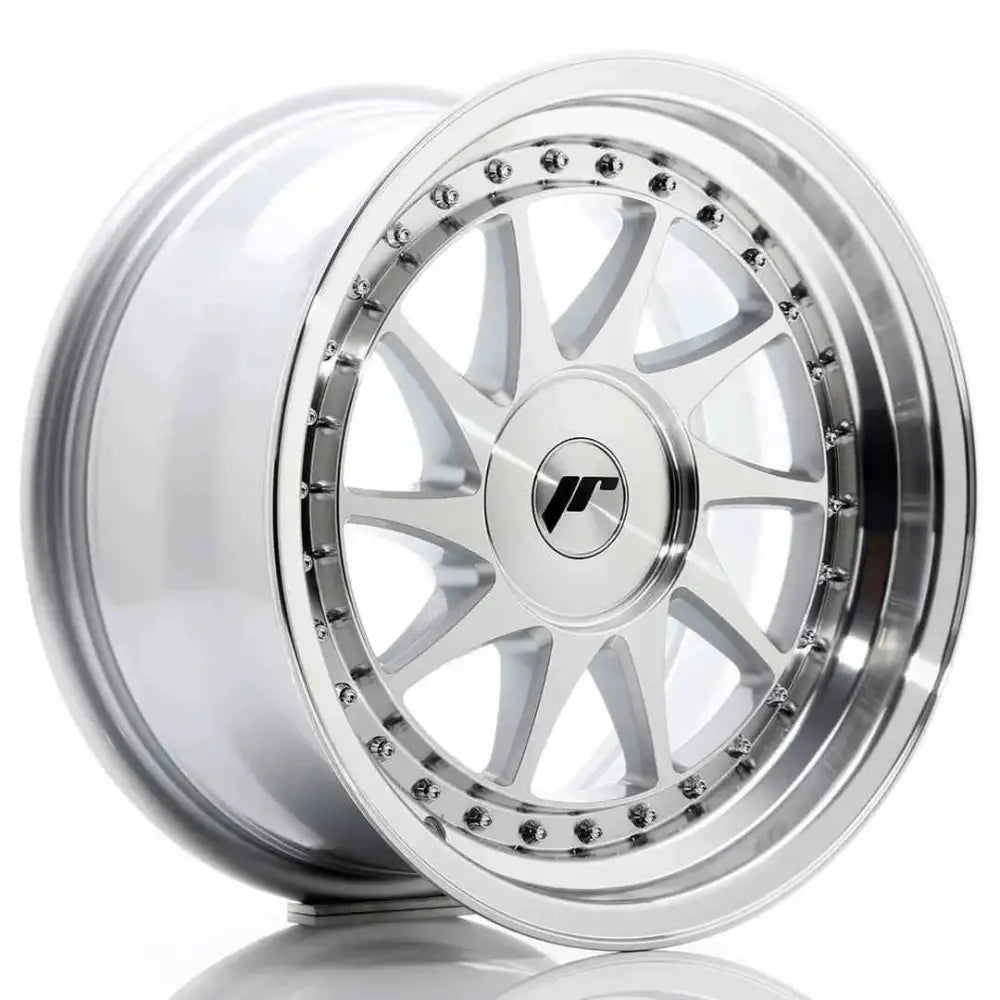 Felg Japan Racing Jr26 16x8 Et10-30 Blank Mach Silver - 1