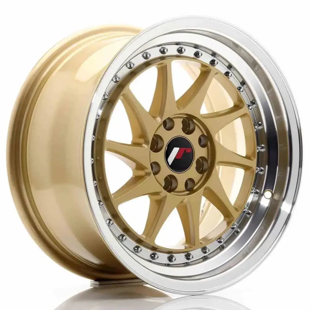 Felg Japan Racing Jr26 16x8 Et25 4x100/108 Gold - 1