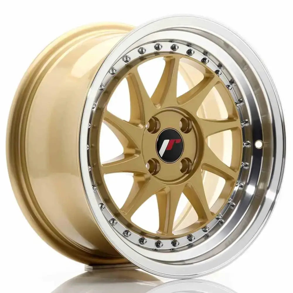 Felg Japan Racing Jr26 16x8 Et30 4x100 Gold - 1