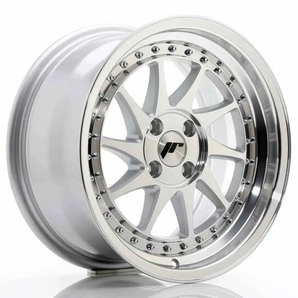 Felg Japan Racing Jr26 16x8 Et30 4x100 Mach Silver - 1