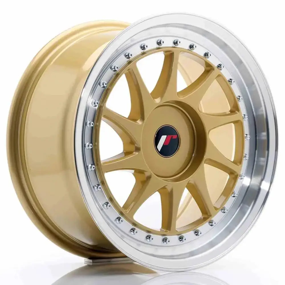 Felg Japan Racing Jr26 17x8 Et20-35 Blank Gold - 1