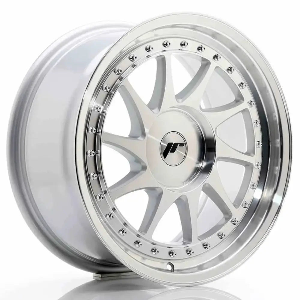 Felg Japan Racing Jr26 17x8 Et20-35 Blank Mach Silver - 1