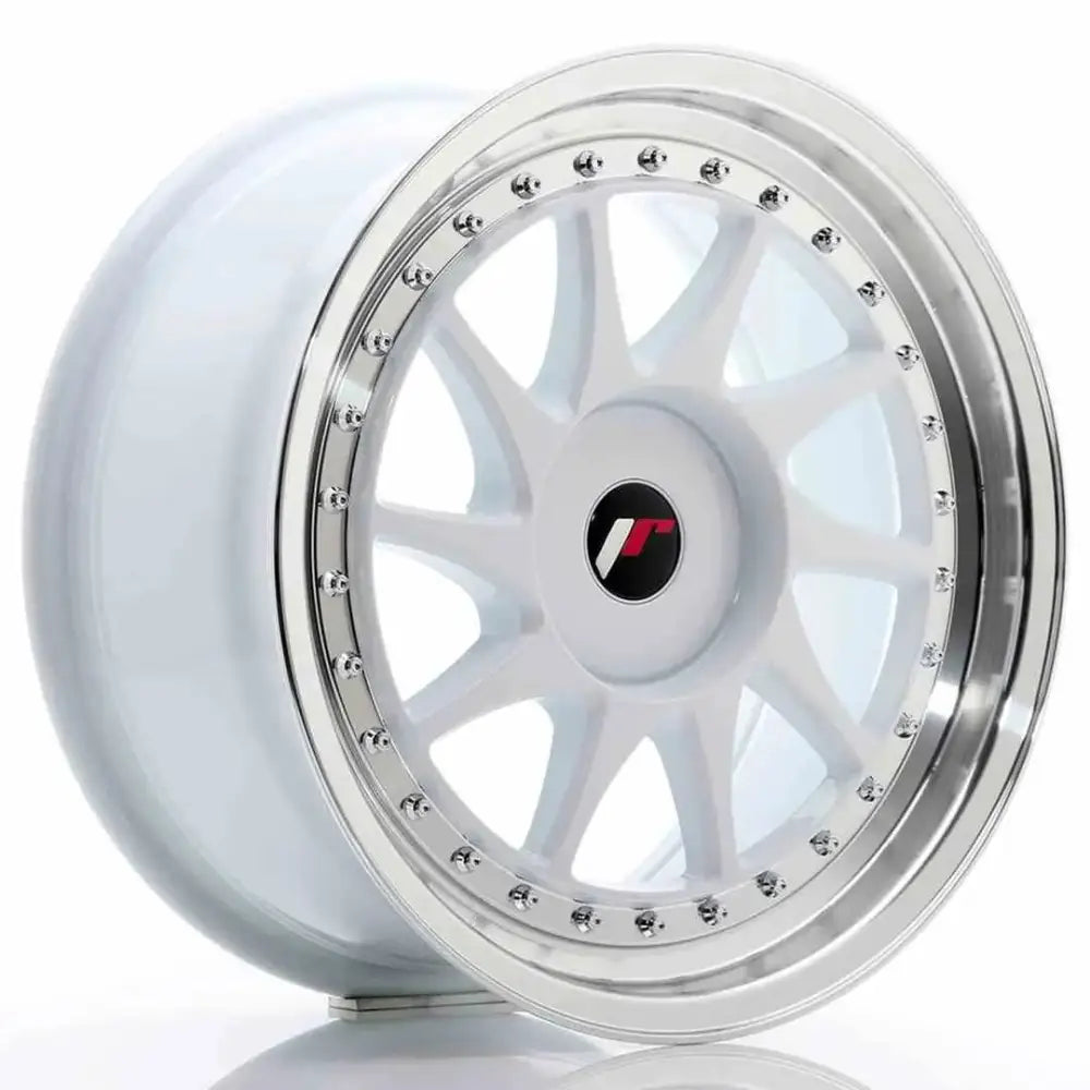 Felg Japan Racing Jr26 17x8 Et20-35 Blank White - 1