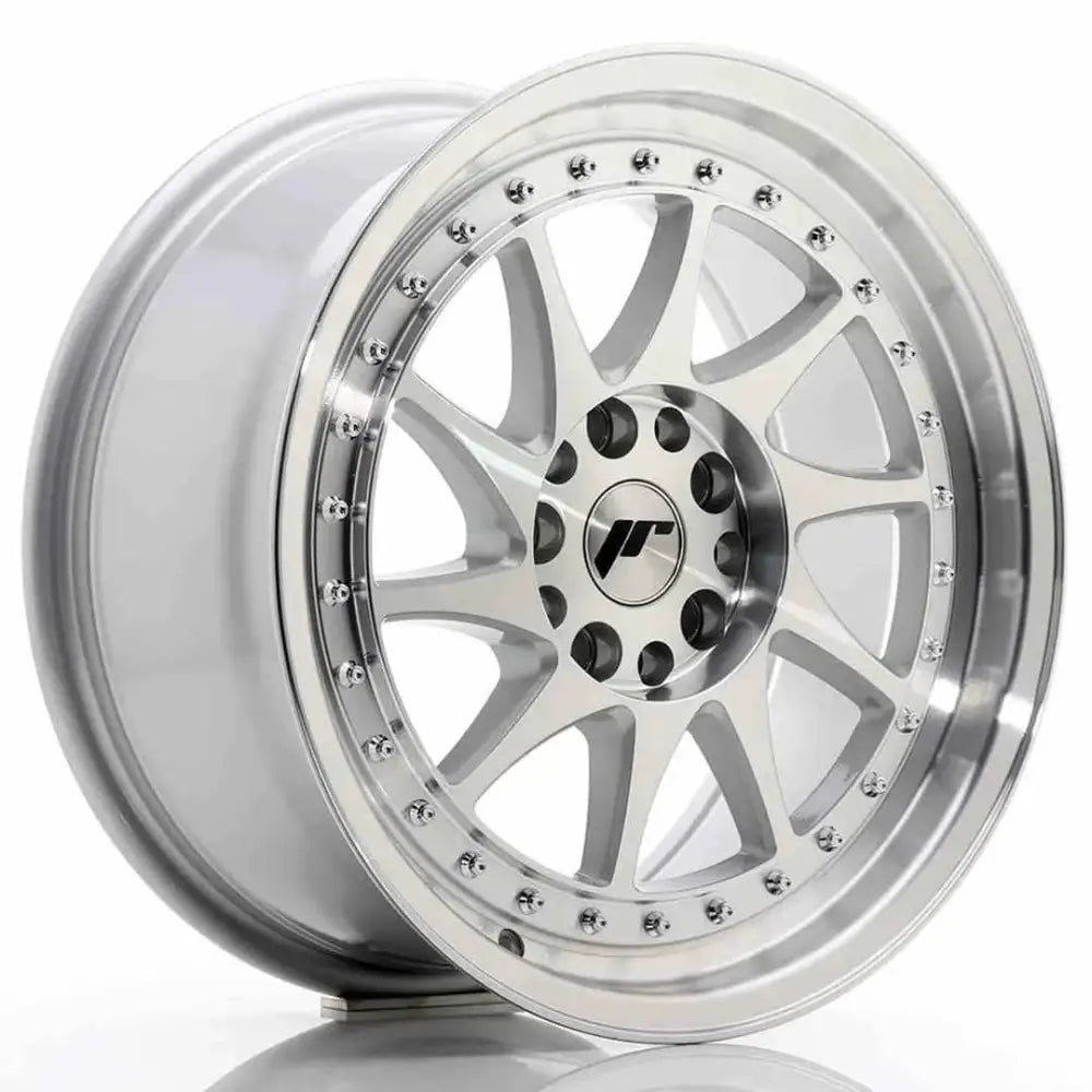 Felg Japan Racing Jr26 17x8 Et25 5x114/120 Machined Sil - 1