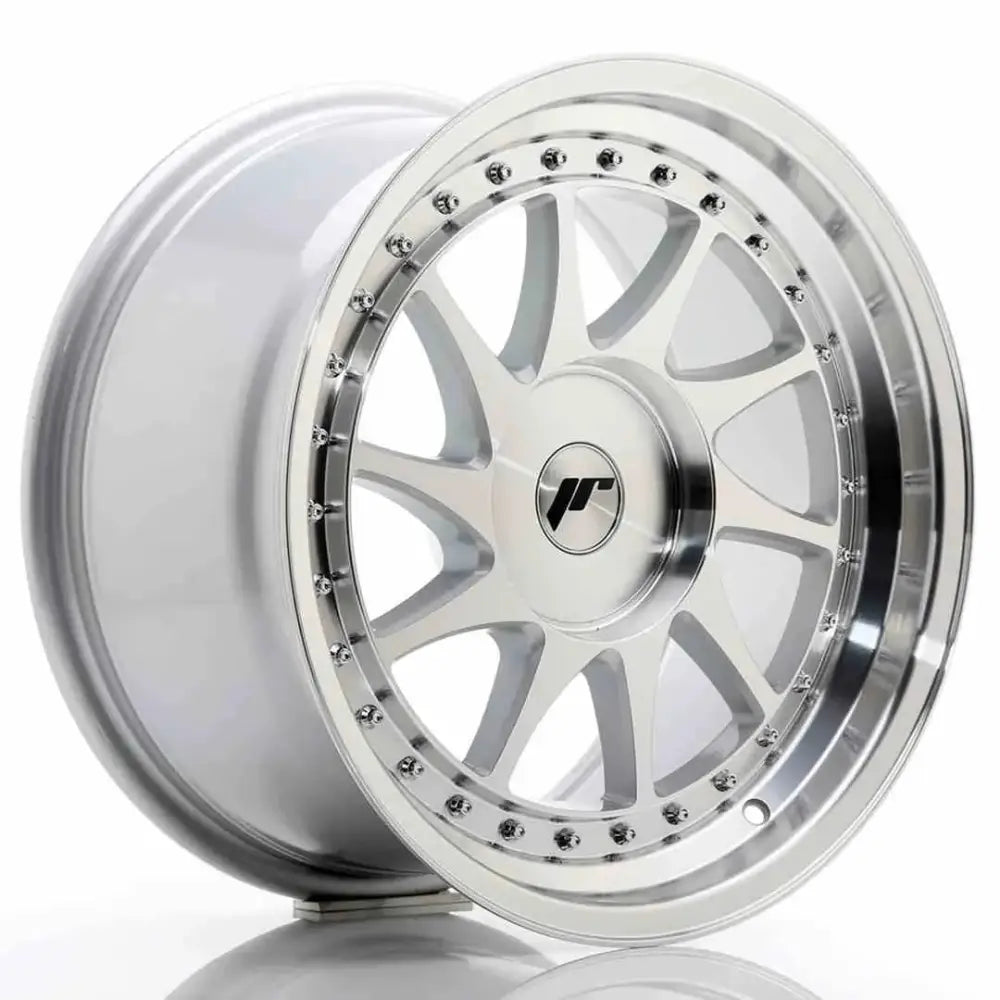 Felg Japan Racing Jr26 17x9 Et20-35 Blank Mach Silver - 1