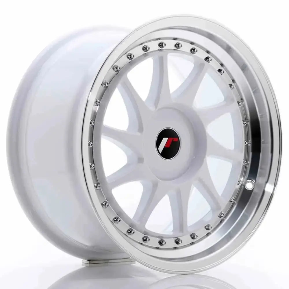 Felg Japan Racing Jr26 17x9 Et20-35 Blank White - 1