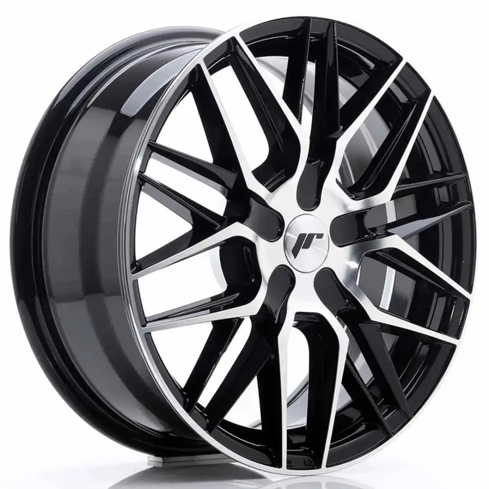 Felg Japan Racing Jr28 17x7 Et20-45 Blank Black Machine - 1