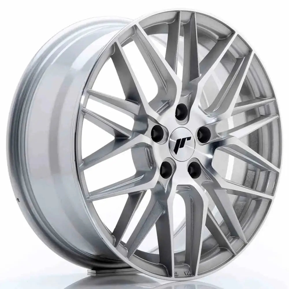 Felg Japan Racing Jr28 17x7 Et35 5x100 Sølv Machined - 1