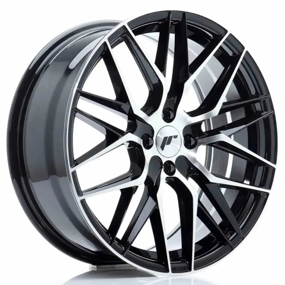 Felg Japan Racing Jr28 18x7,5 Et40 4x100 Gloss Black Machined Face - 1