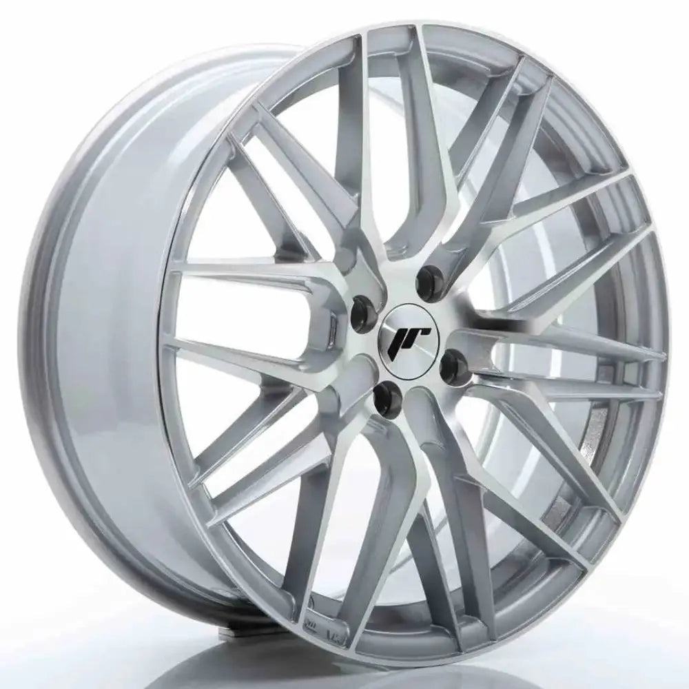 Felg Japan Racing Jr28 18x7,5 Et40 4x100 Silver Machined Face - 1