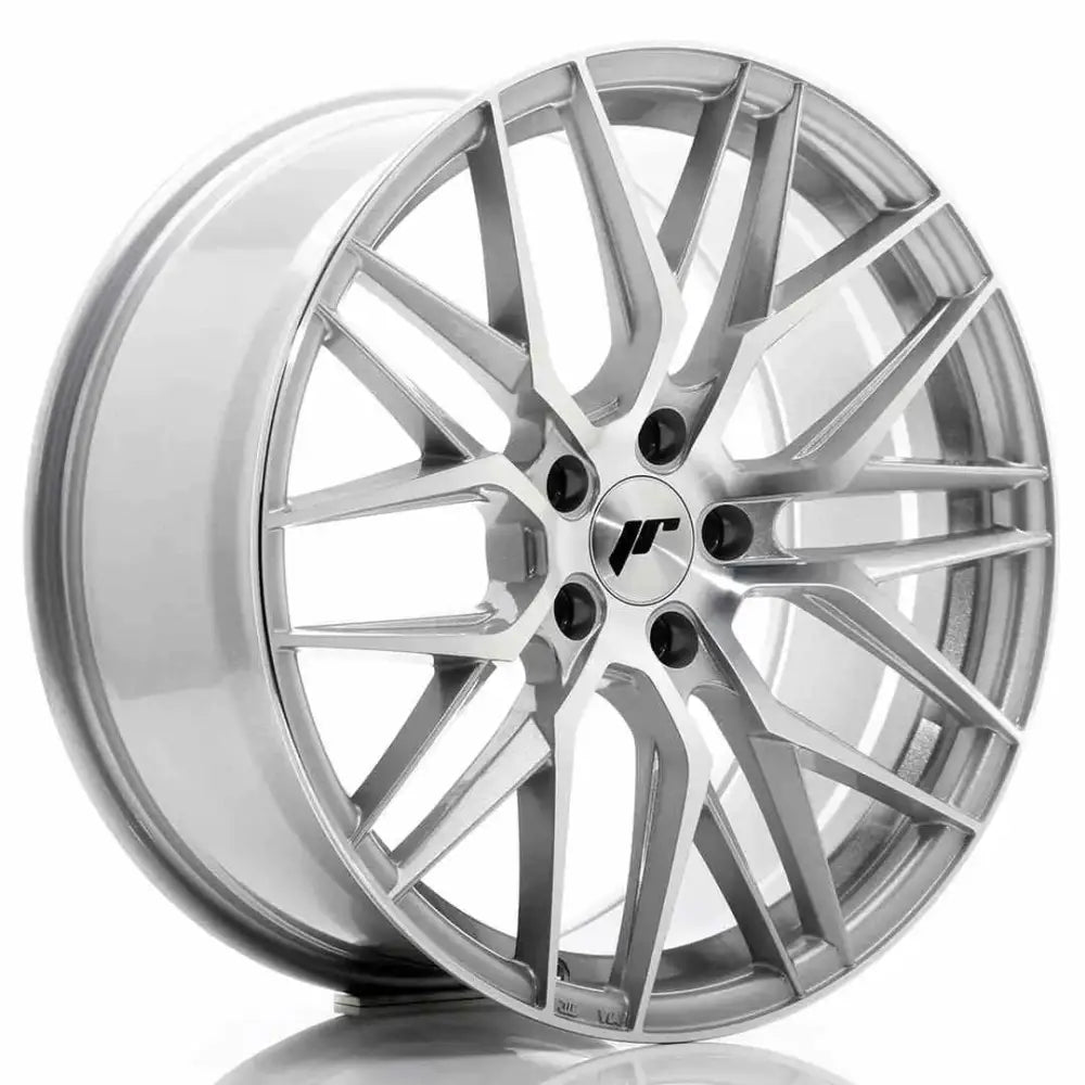 Felg Japan Racing Jr28 19x8,5 Et35 5x112 Silver Machined Face - 1