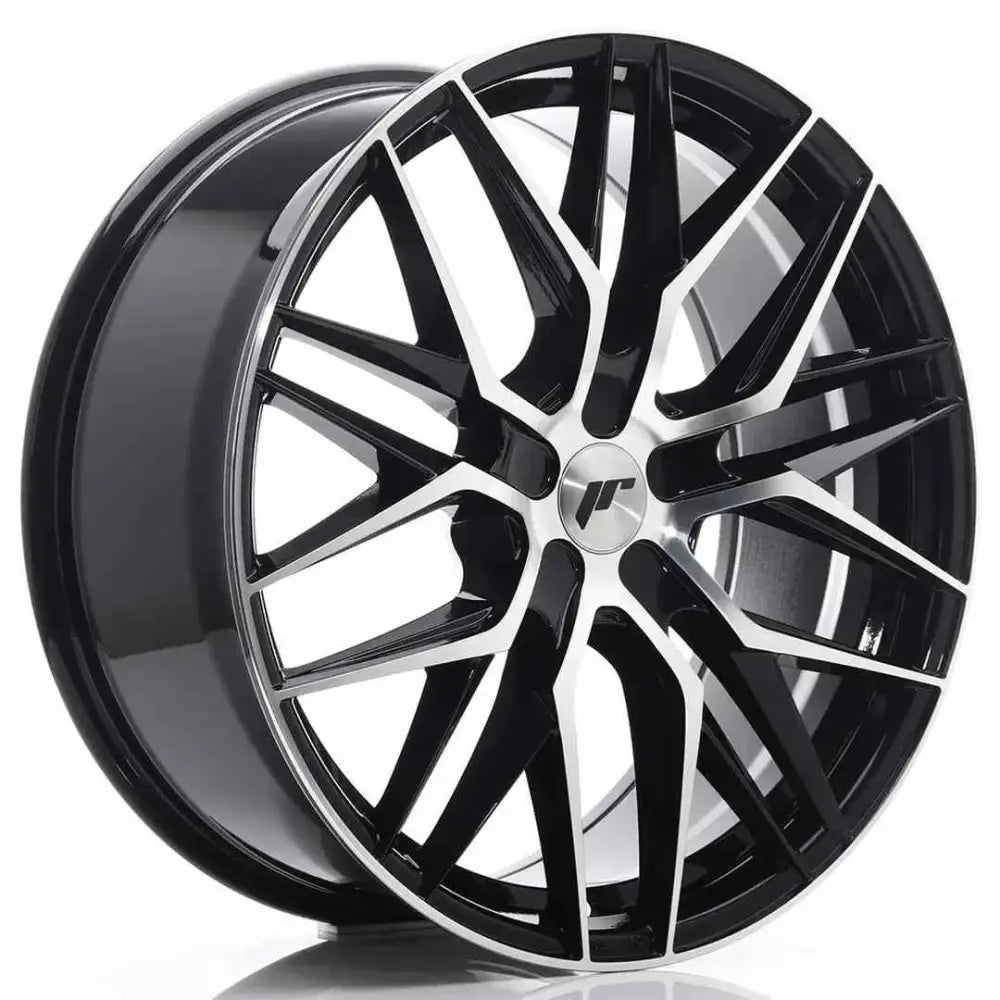 Felg Japan Racing Jr28 21x9 Et15-45 5h Blank Black Mach - 1