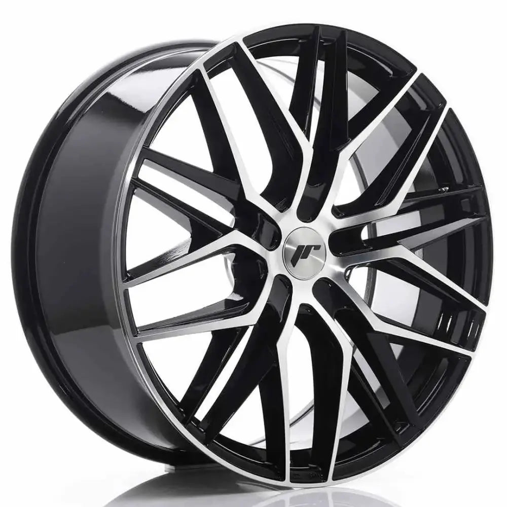 Felg Japan Racing Jr28 22x9 Et30-45 5h Blank Black Mach - 1