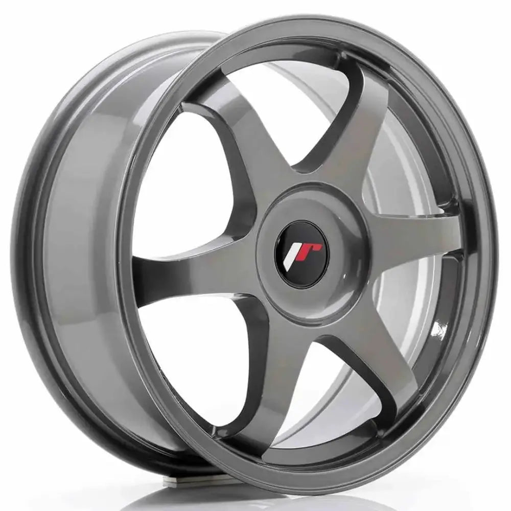 Felg Japan Racing Jr3 17x7 Et35-40 Blank Gun Metal - 1