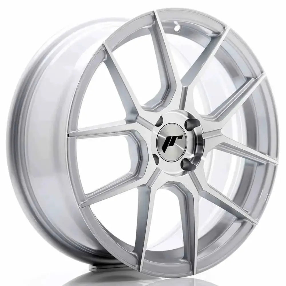 Felg Japan Racing Jr30 17x7 Et40 4x100 Silver Machined Face - 1