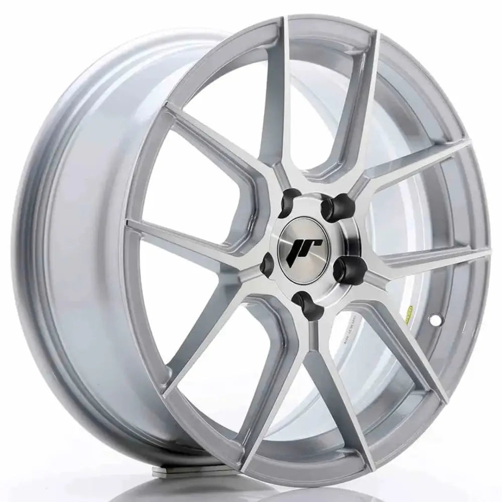 Felg Japan Racing Jr30 17x7 Et40 5x112 Silver Machined Face - 1