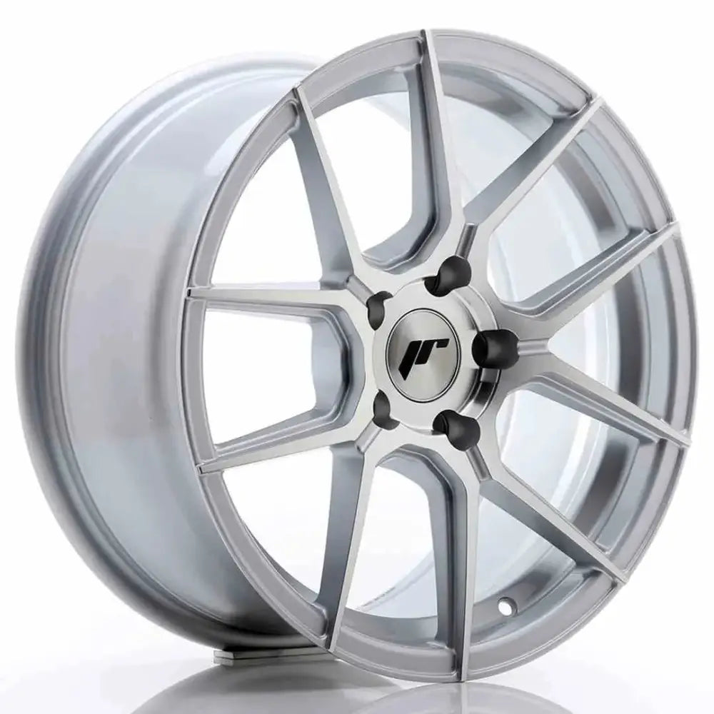 Felg Japan Racing Jr30 17x8 Et40 5x112 Silver Machined Face - 1