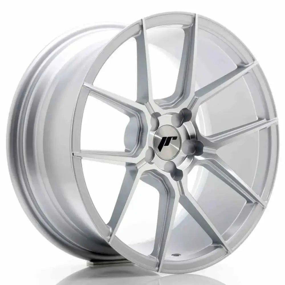 Felg Japan Racing Jr30 18x8,5 Et20-40 5h Blank Sølv m - 1