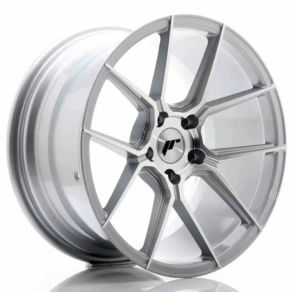 Felg Japan Racing Jr30 18x9,5 Et35 5x120 Sølv Machine - 1