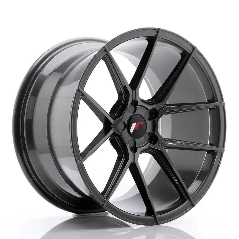 Felg Japan Racing Jr30 19x11 Et15-40 5h Blank Hyper Gray - 1