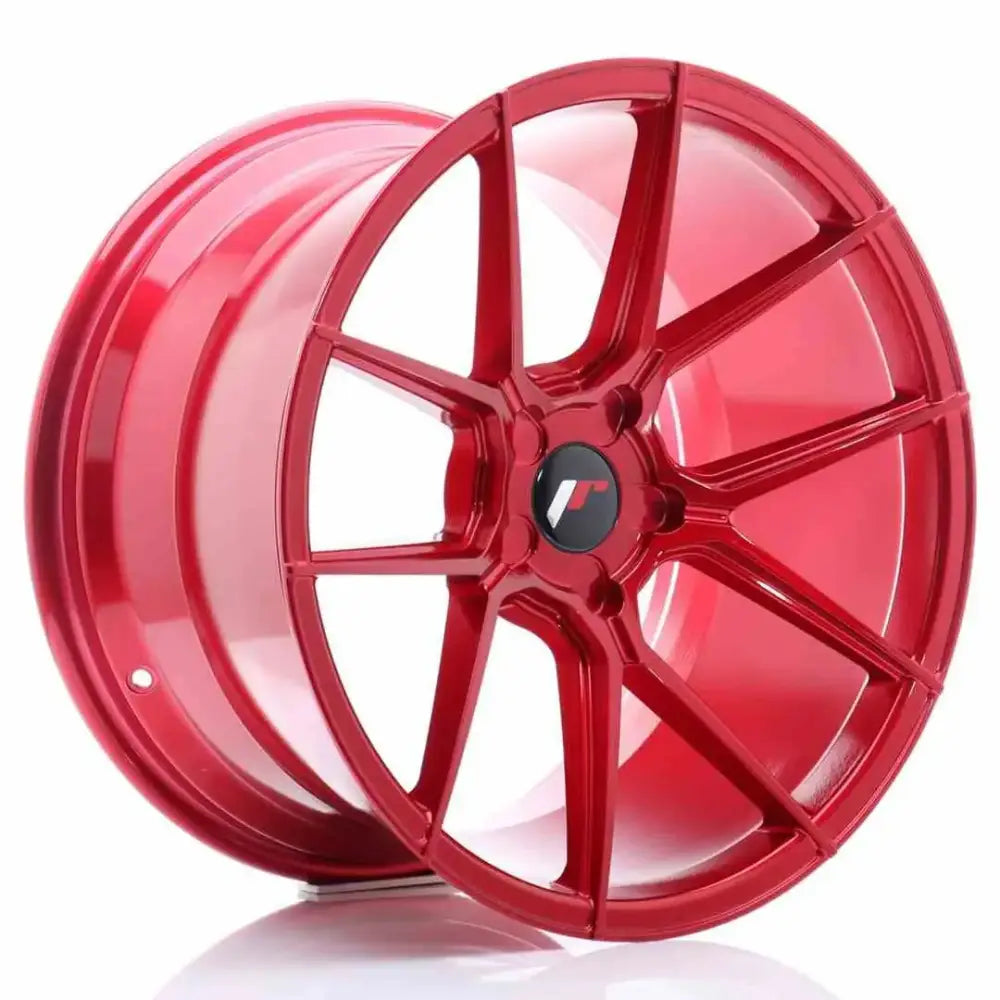 Felg Japan Racing Jr30 19x11 Et15-40 5h Blank Platinum Red - 1