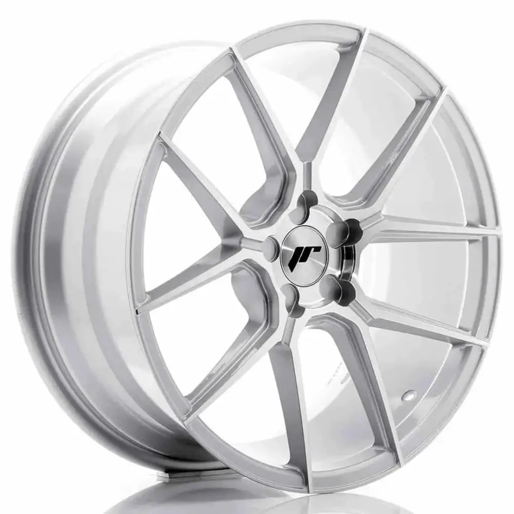 Felg Japan Racing Jr30 19x8,5 Et20-40 5h Blank Sølv m - 1