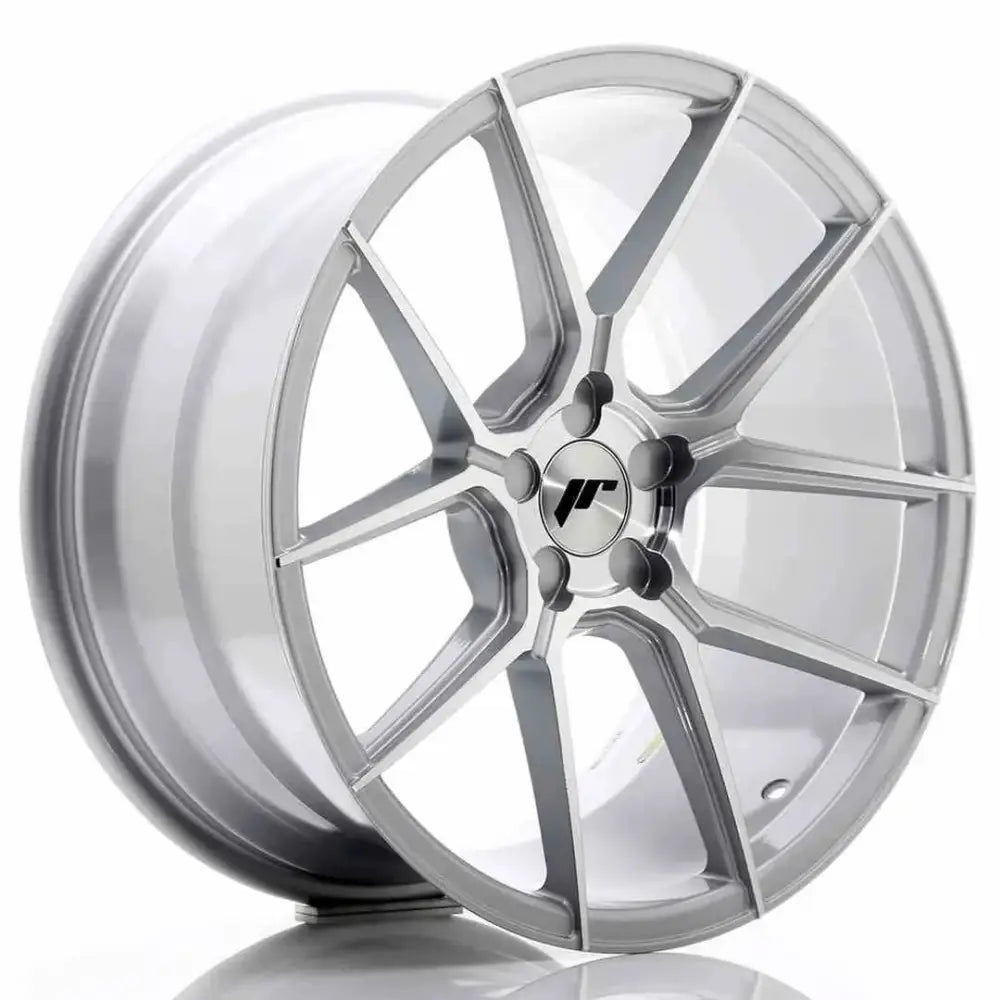 Felg Japan Racing Jr30 19x9,5 Et20-40 5h Blank Sølv m - 1