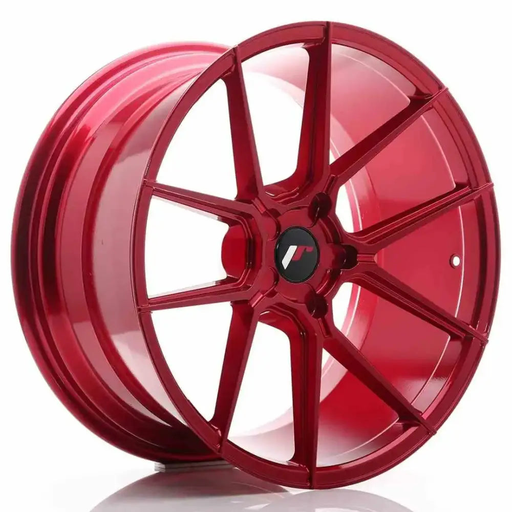 Felg Japan Racing Jr30 20x10 Et20-40 5h Blank Platinum Red - 1