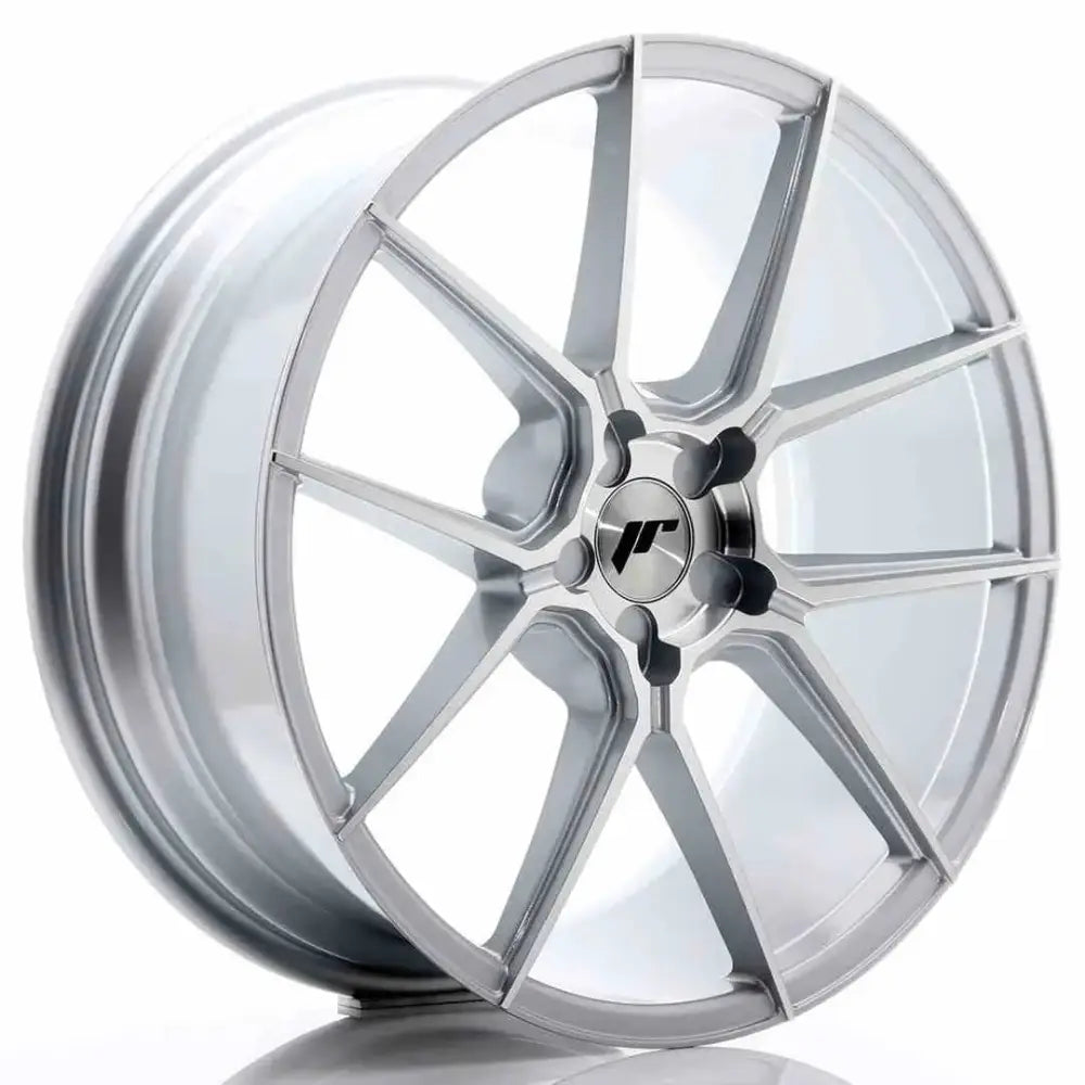 Felg Japan Racing Jr30 20x8,5 Et20-40 5h Blank Sølv m - 1