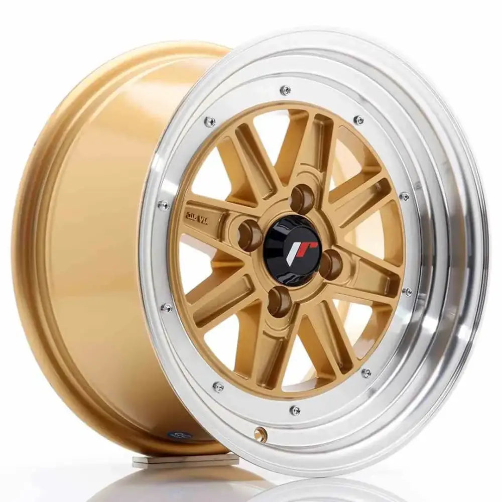 Felg Japan Racing Jr31 15x7.5 Et20 4x100 Gold - 1