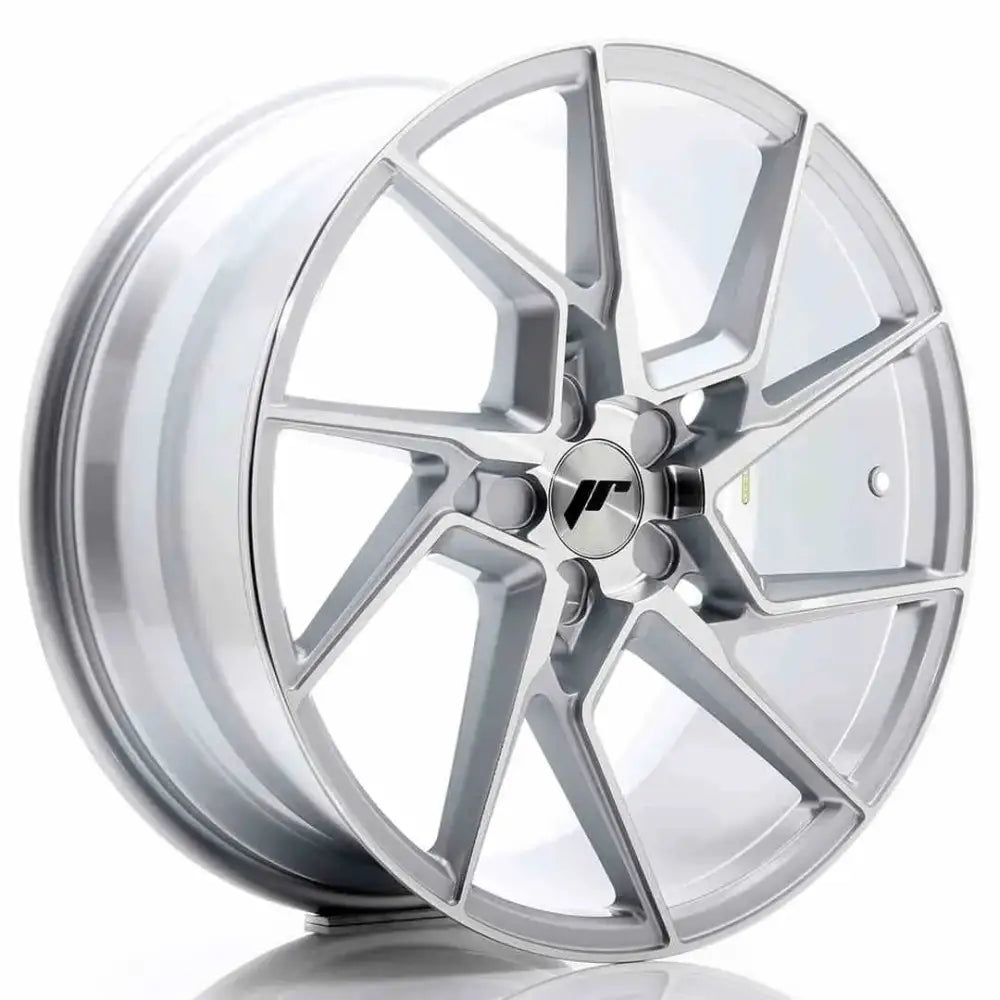 Felg Japan Racing Jr33 19x8,5 Et20-45 5h Blank Sølv m - 1