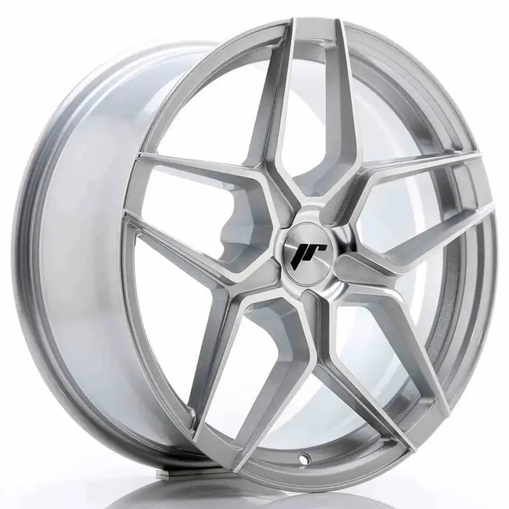 Felg Japan Racing Jr34 18x8 Et20-42 5h Blank Silver Machined Face - 1