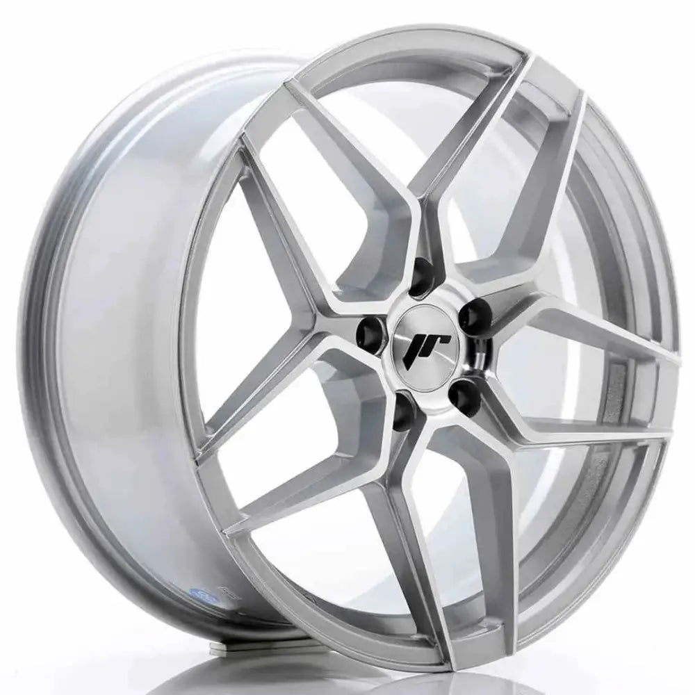 Felg Japan Racing Jr34 18x8 Et35 5x120 Silver Machined Face - 1