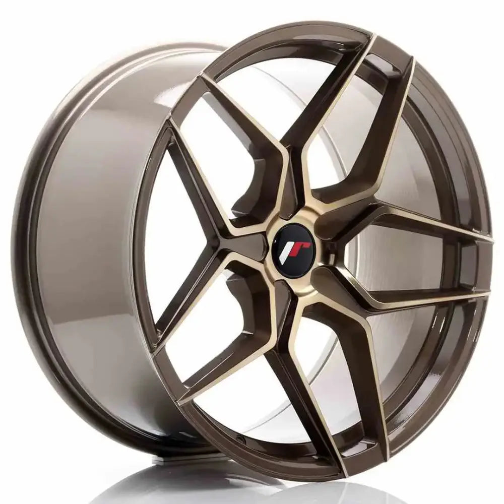 Felg Japan Racing Jr34 20x10 Et20-40 5h Blank Platbronz - 1