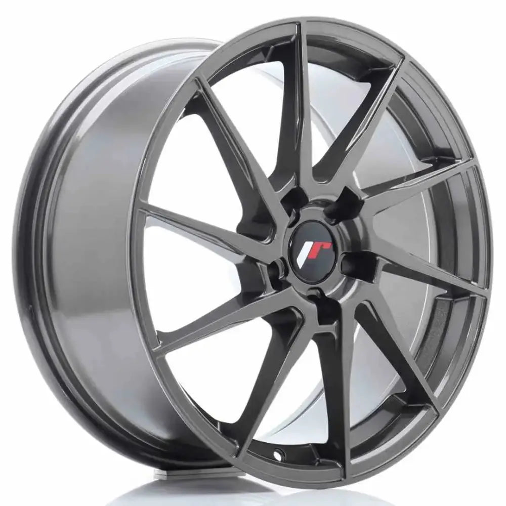 Felg Japan Racing Jr36 18x8 Et35 5x120 Hyper Gray - 1