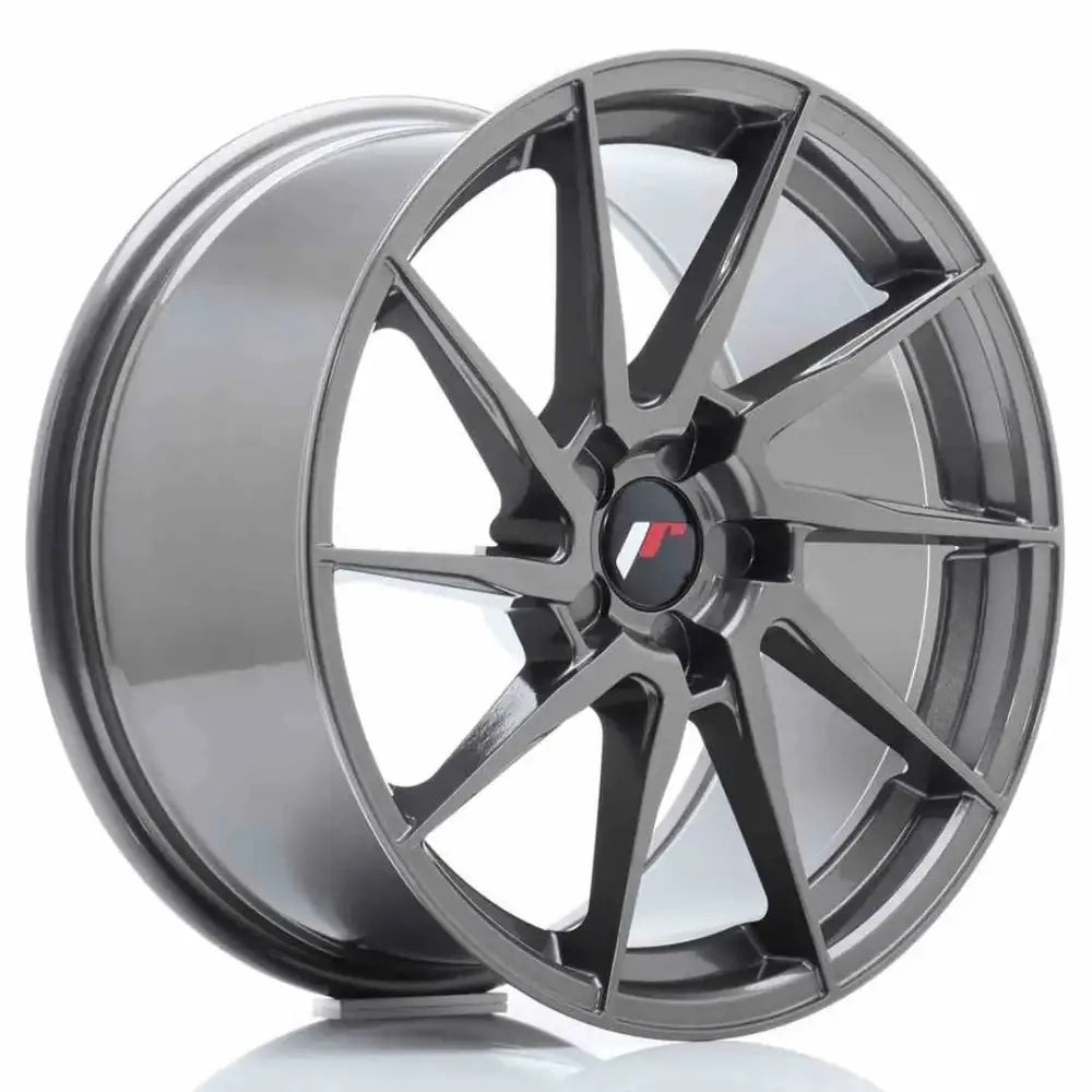 Felg Japan Racing Jr36 18x9 Et20-48 5h Blank Hyper Gray - 1