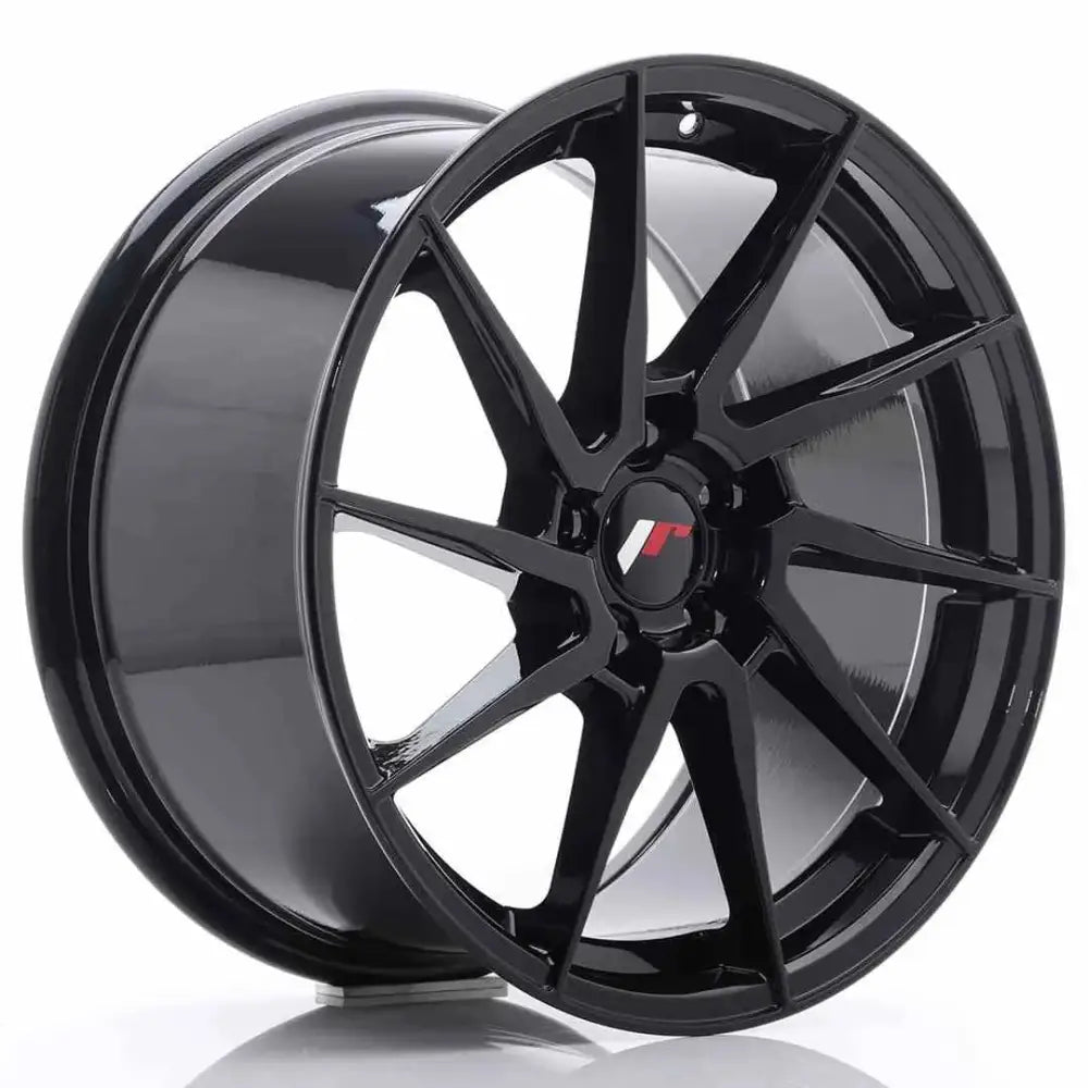 Felg Japan Racing Jr36 18x9 Et35 5x120 Glossy Black - 1