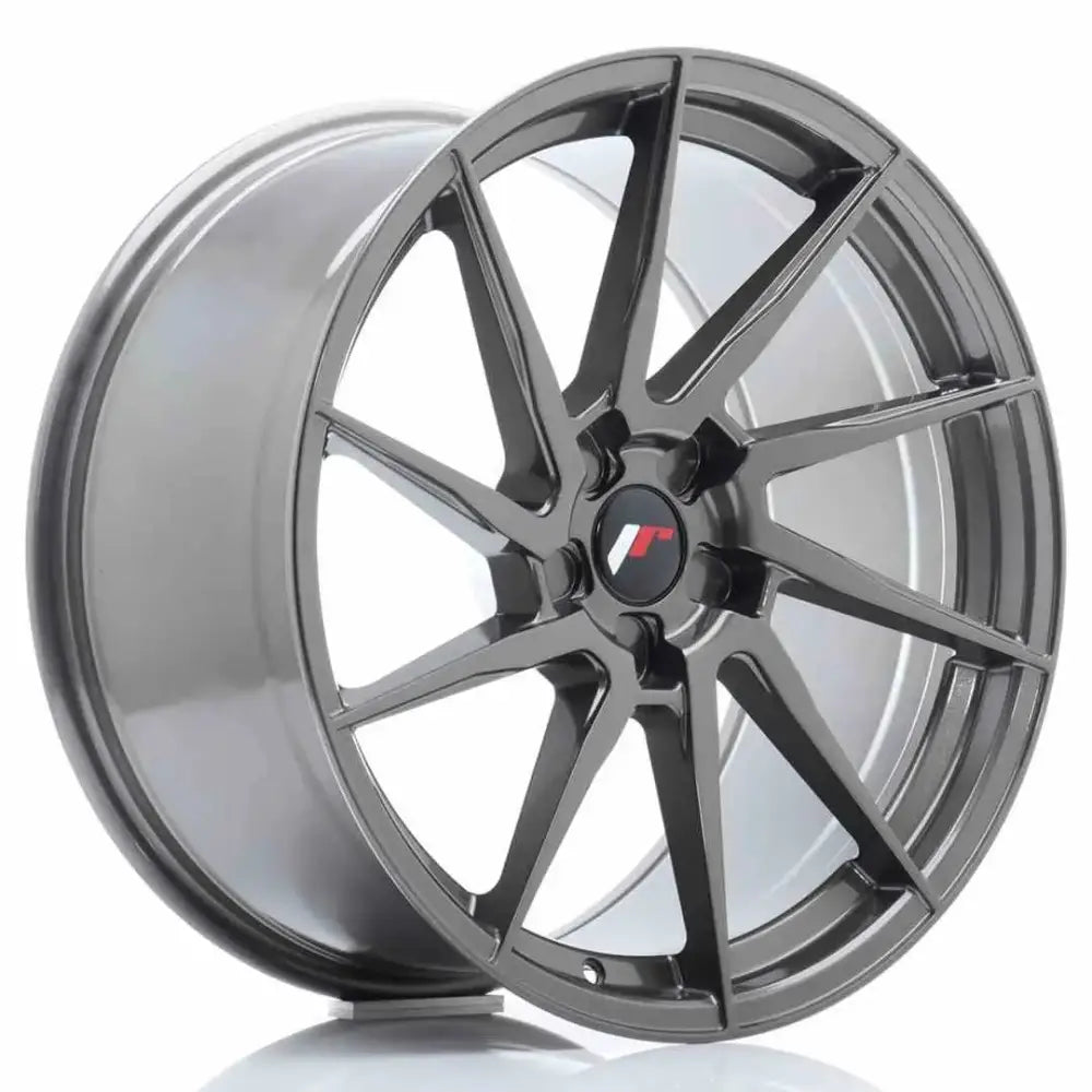 Felg Japan Racing Jr36 20x10 Et20-45 5h Blank Hyper Gray - 1