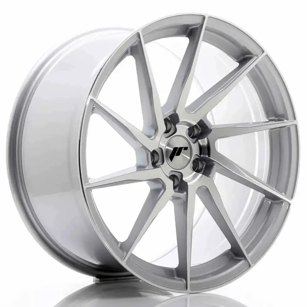 Felg Japan Racing Jr36 20x10 Et35 5x120 Brushed Silver - 1