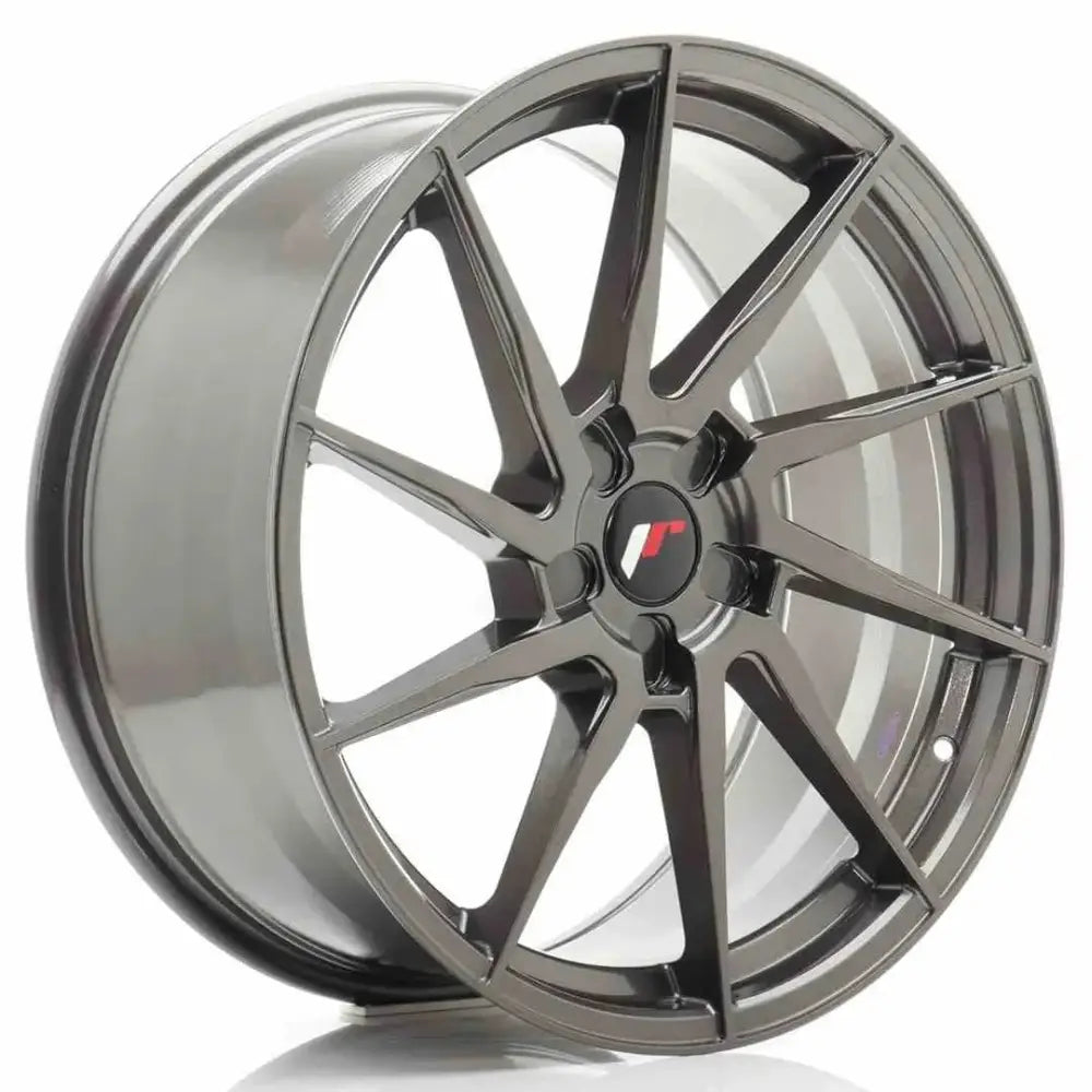 Felg Japan Racing Jr36 20x9 Et15-38 5h Blank Hyper Gray - 1