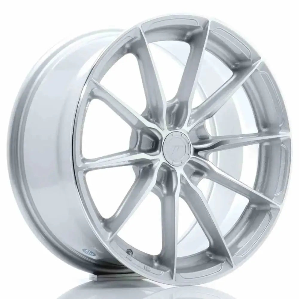 Felg Japan Racing Jr37 17x8 Et20-40 5h Blank Silver Machined Face - 1