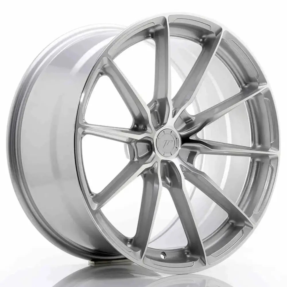 Felg Japan Racing Jr37 20x10 Et20-45 5h Blank Silver Machined Face - 1