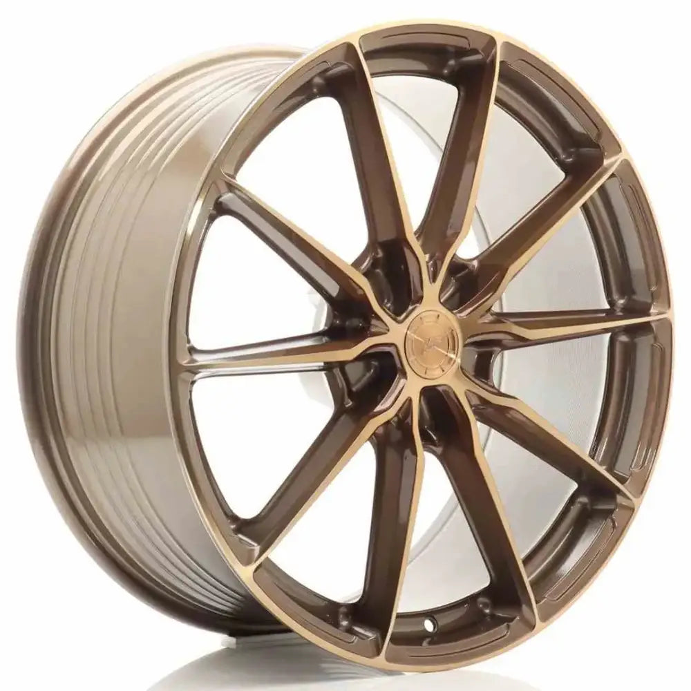 Felg Japan Racing Jr37 21x10 Et10-64 5h Blank Platinum Bronze - 1