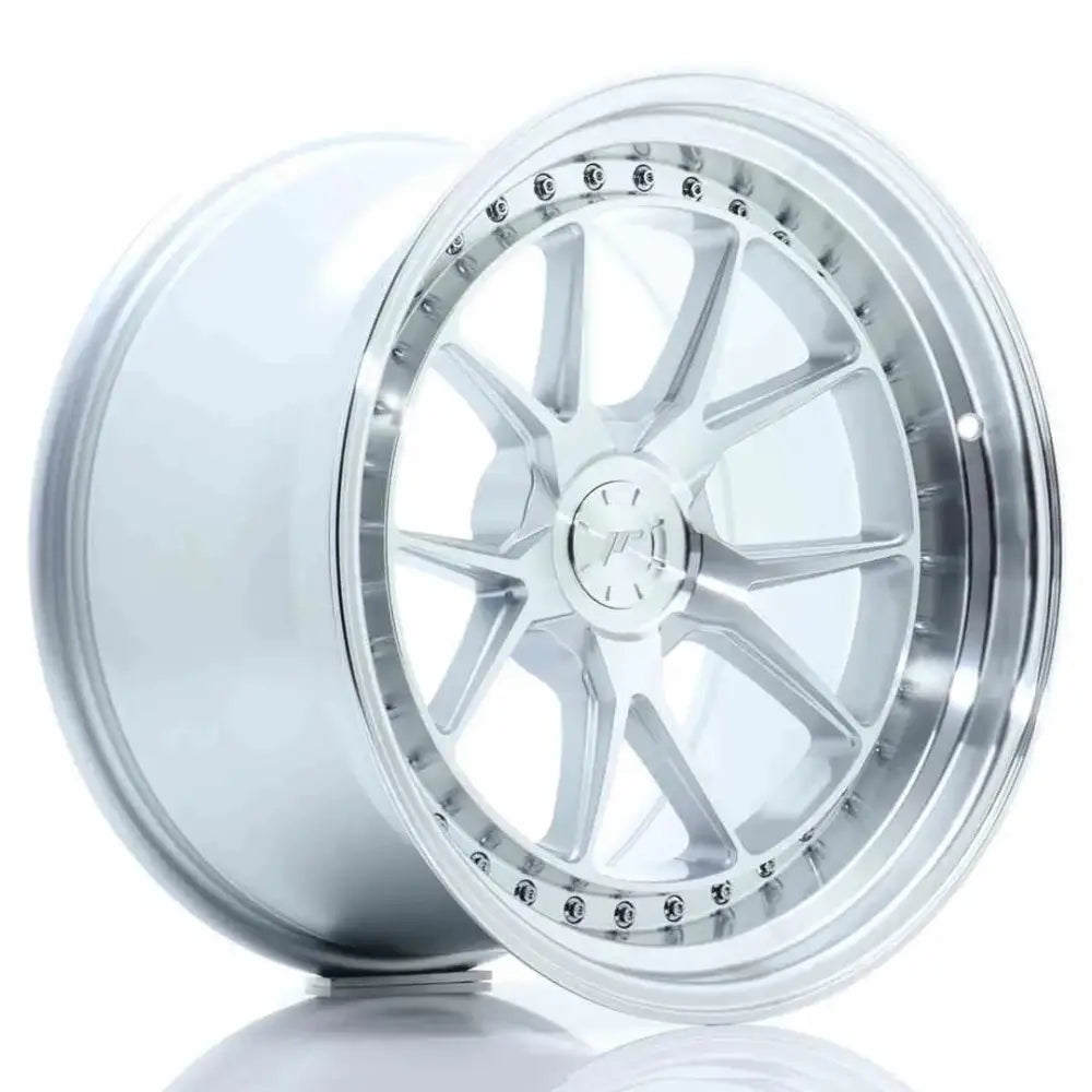 Felg Japan Racing Jr39 18x10,5 Et15-22 5h Blank Silver Machined Face - 1